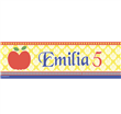 Banner de papel Blancanieves